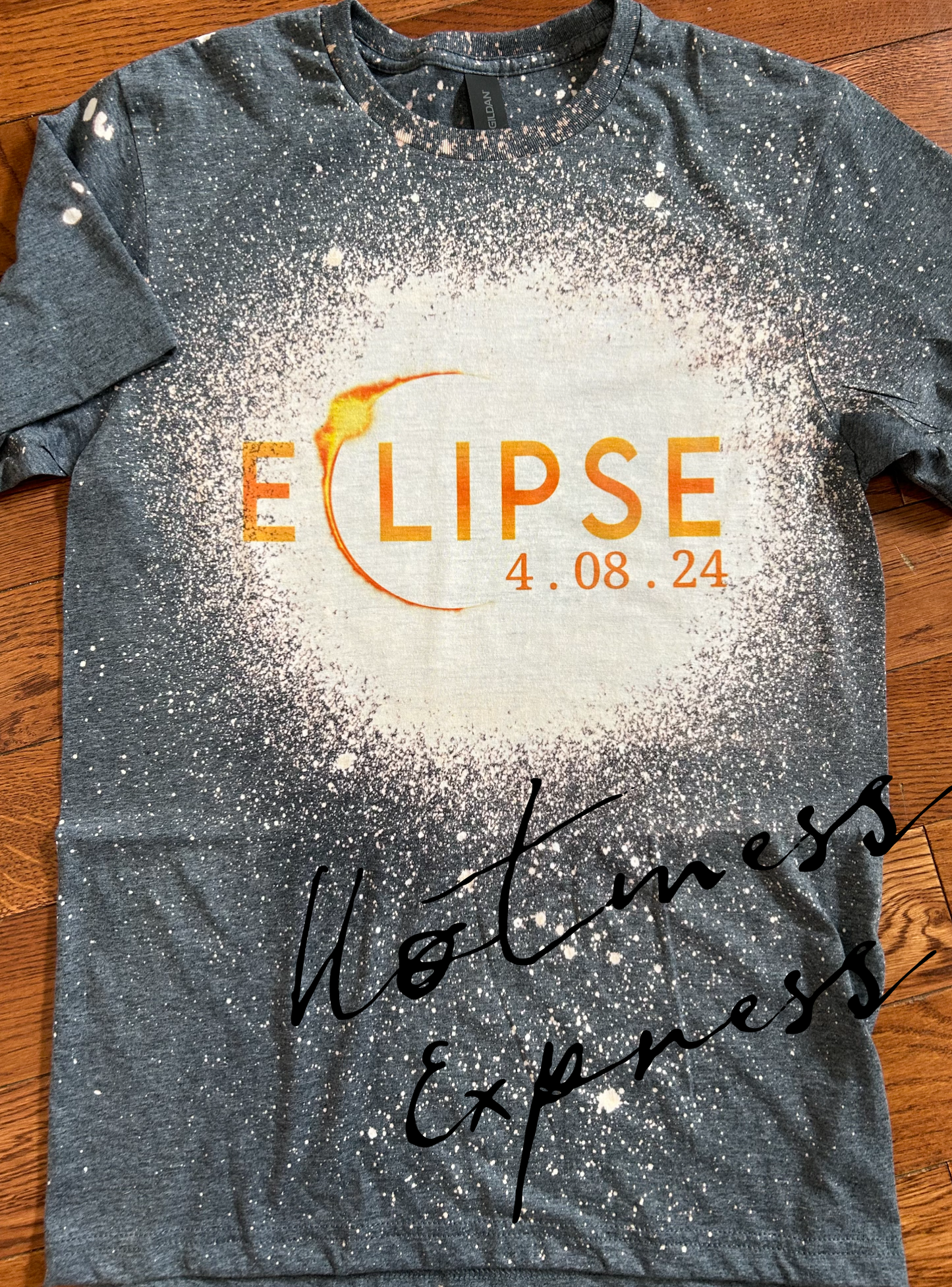Eclipse Bleached Graphic Tee