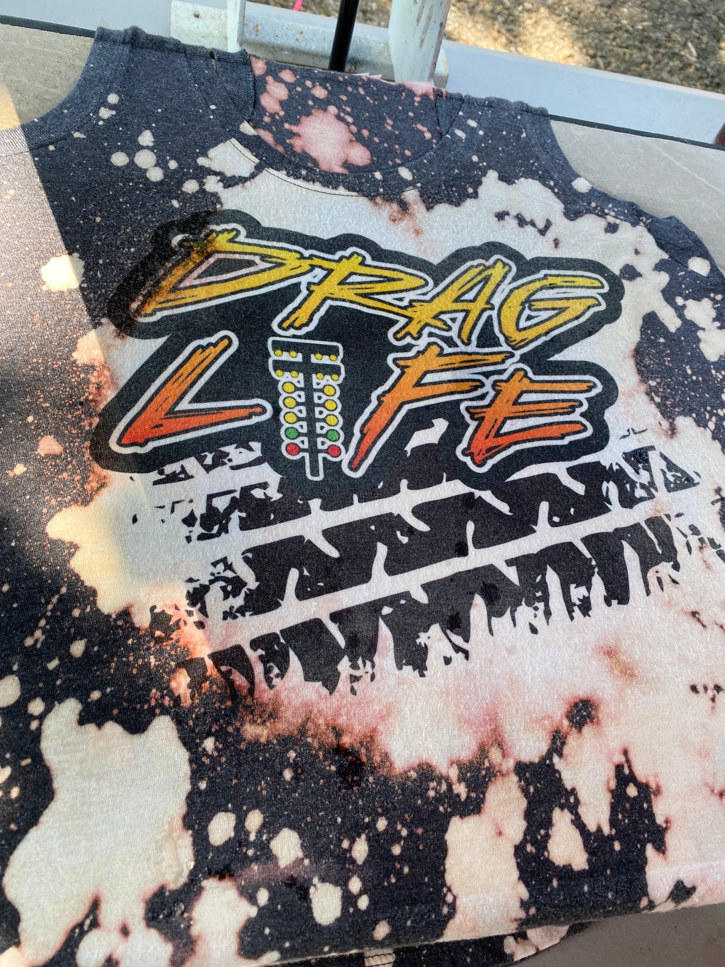 Drag Life Racerback Graphic Tank
