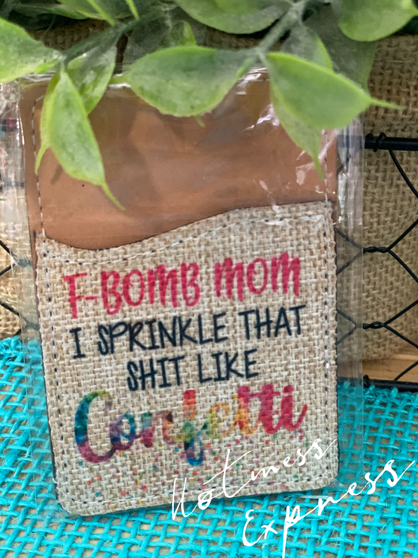 F Bomb Mom Phone ID Pocket