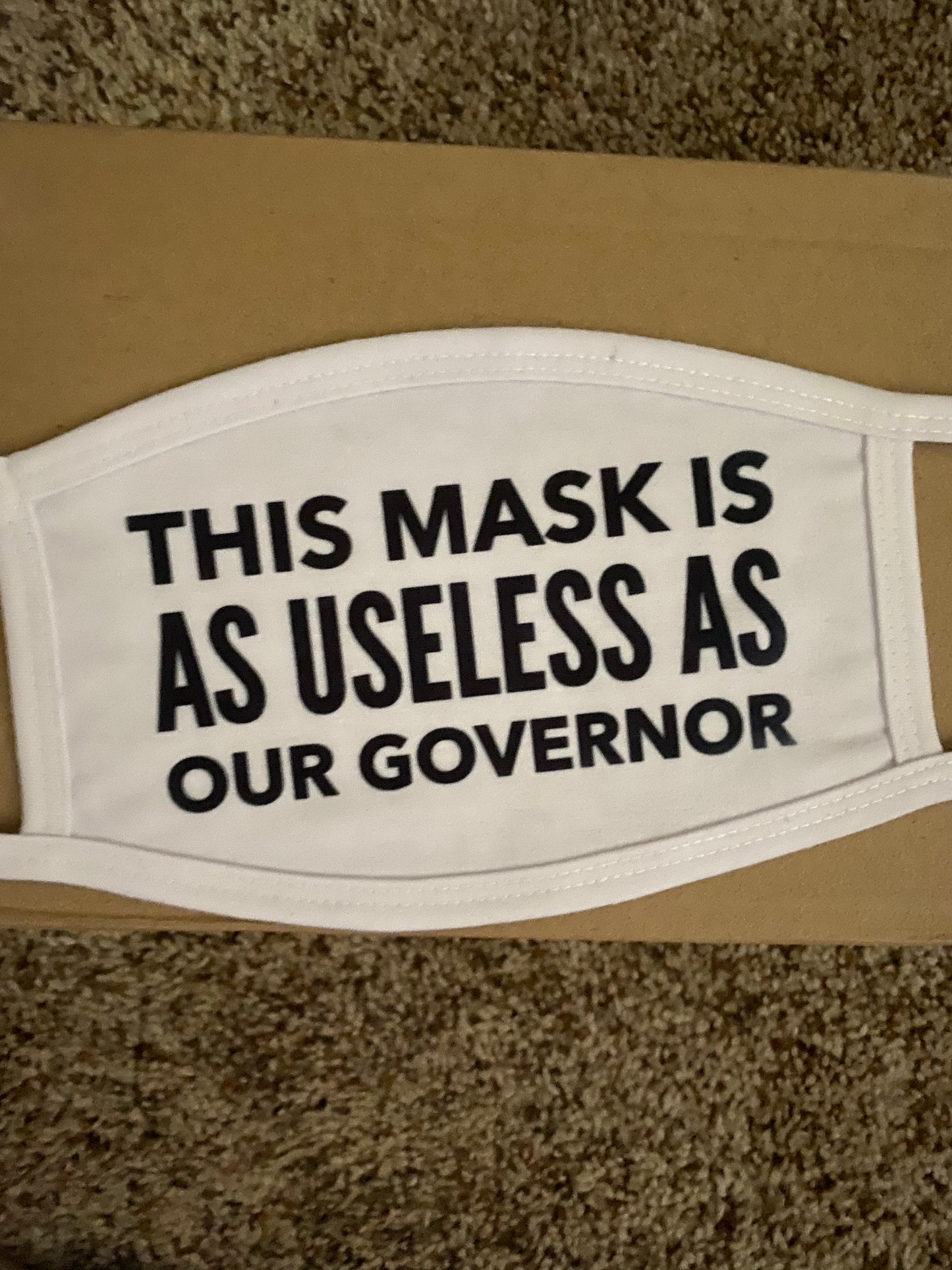 Custom Printed Face Mask Sublimated