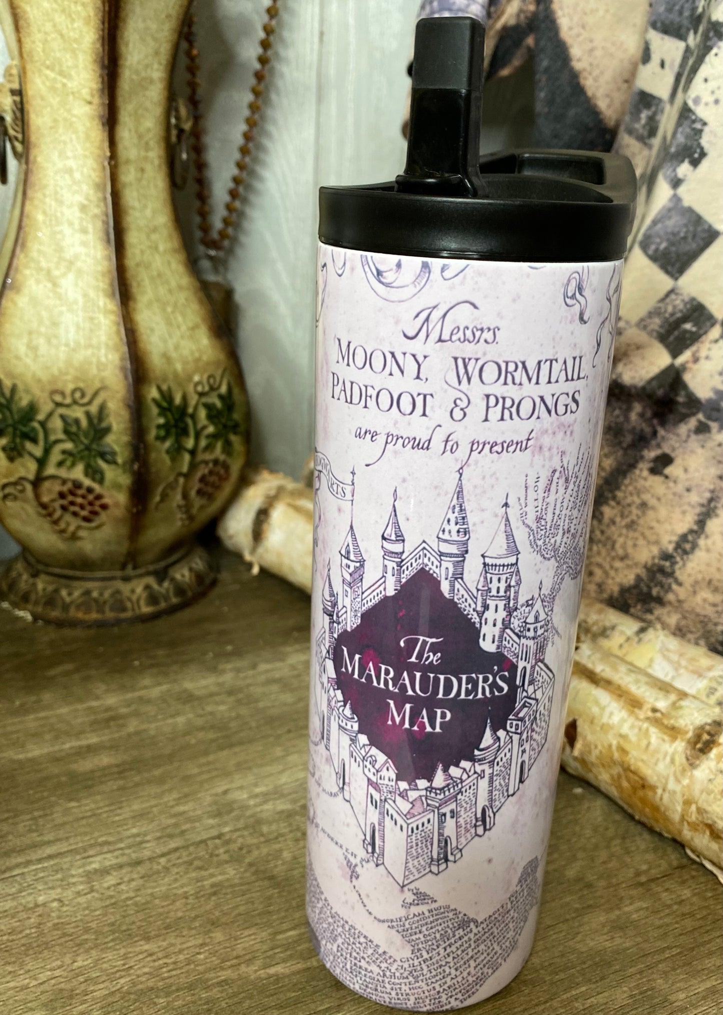 Map skinny tumblers - made to order