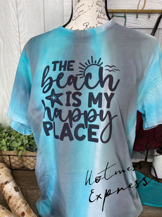 The Beach is My Happy Place Graphic Tee