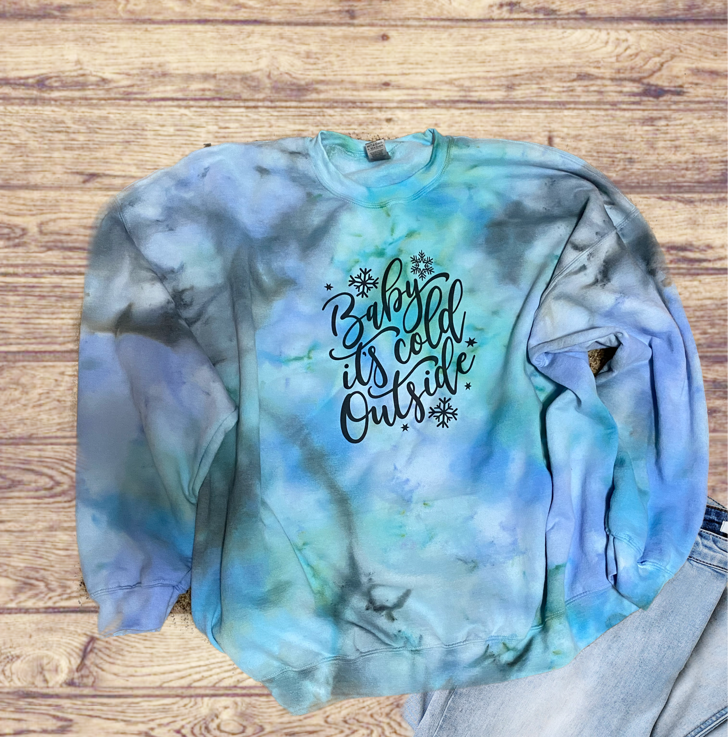 Baby It’s Cold Outside Graphic Crewneck Sweatshirt
