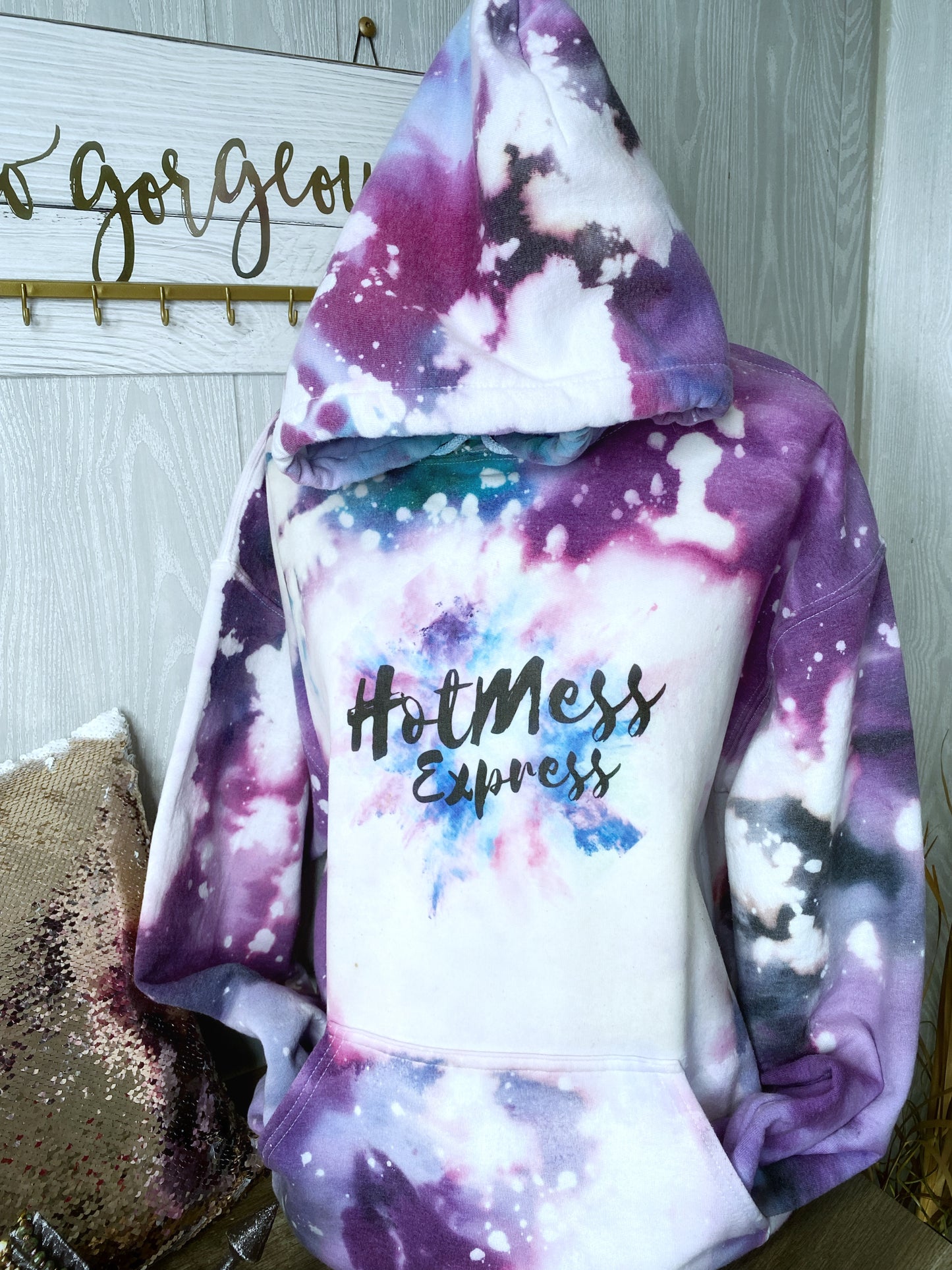 HotMess Express Hand Dyed HME Hoodie
