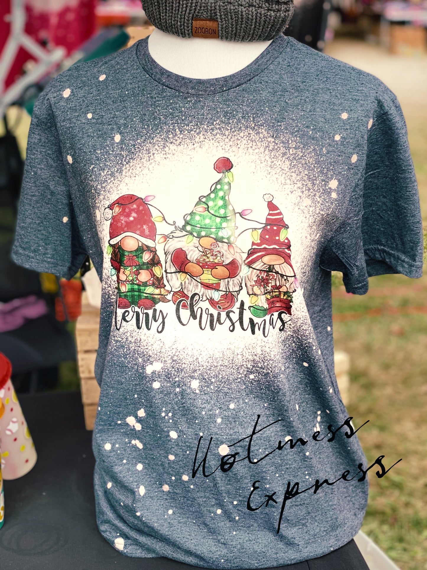Merry Christmas Gnomes Graphic Tee