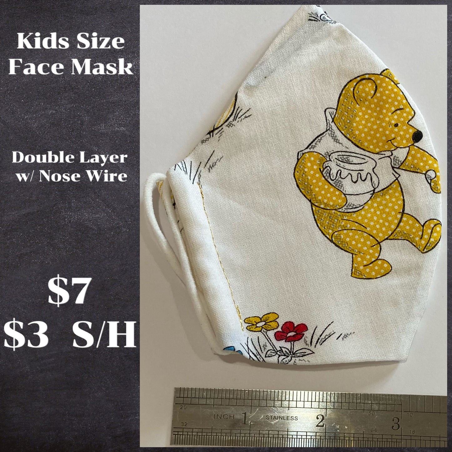 Child Face Mask Winnie the Pooh