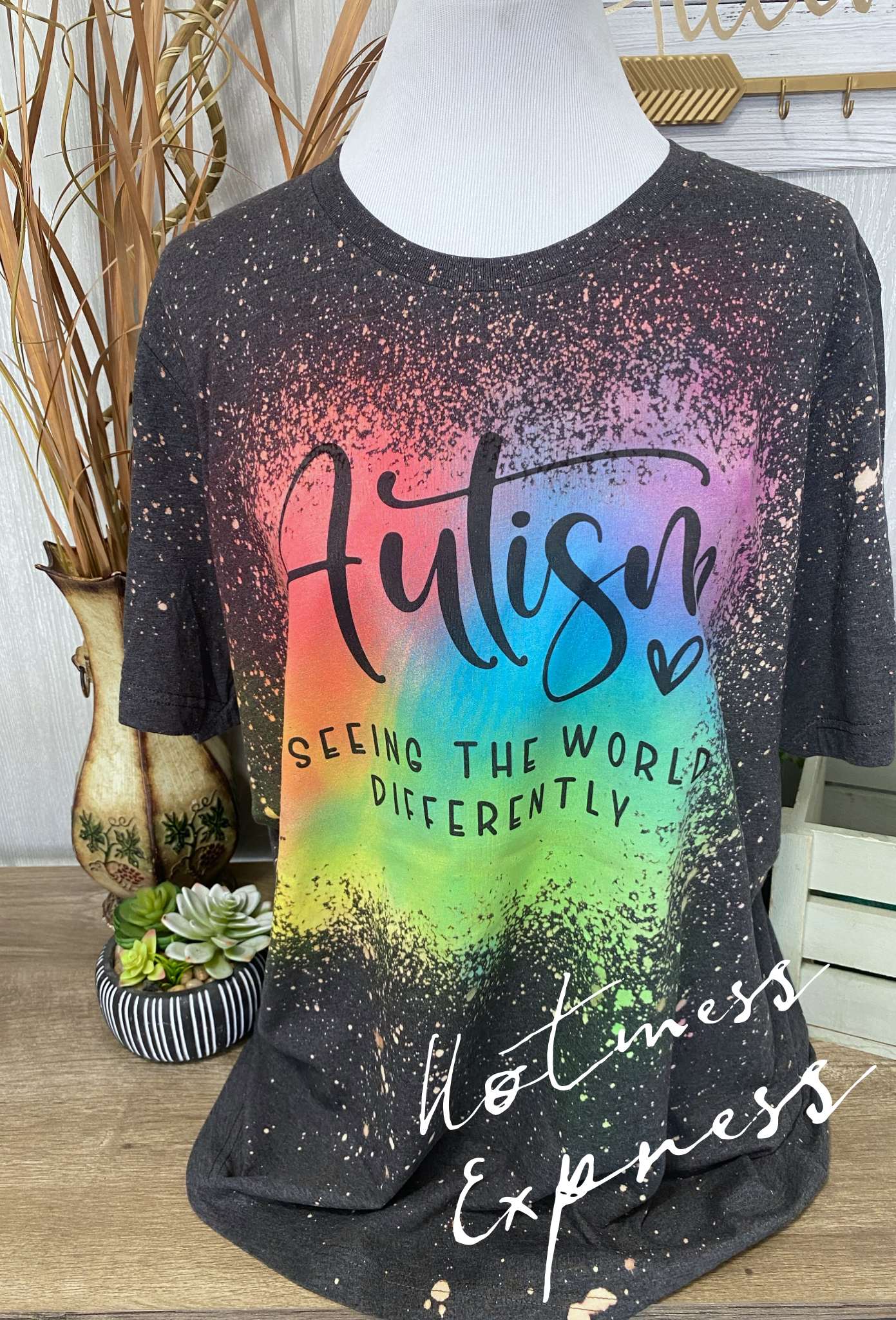 Autism Seeing The World Differently Graphic Tee
