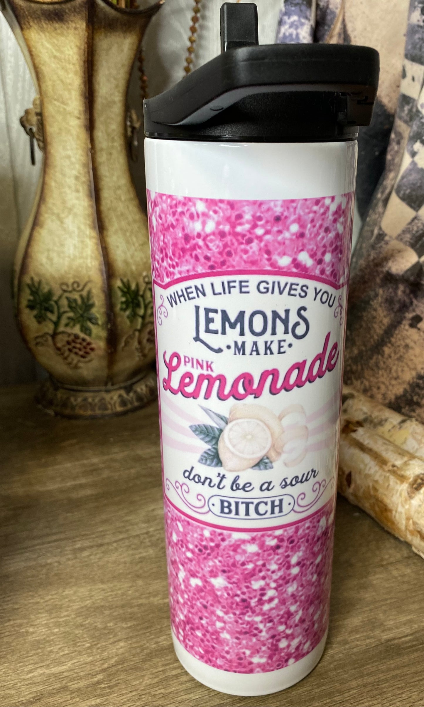 When Life Gives you Lemons Explicit skinny tumblers - made to order