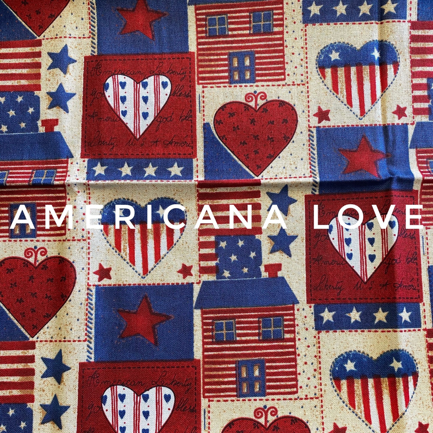 Americana love Double LayerFace Mask
