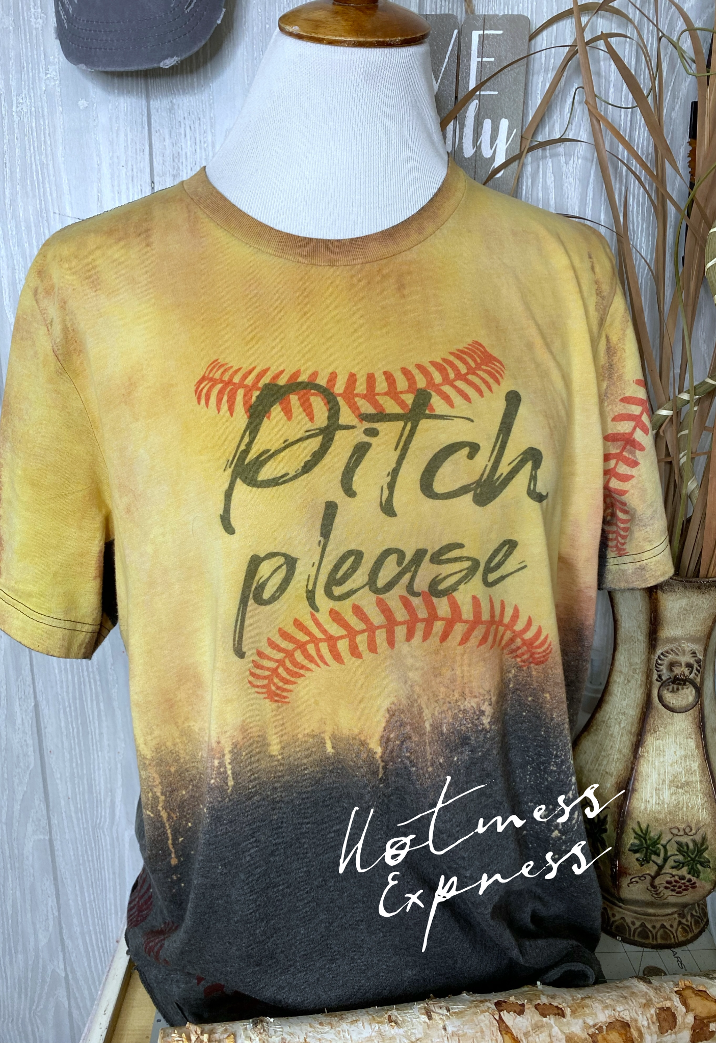 Pitch Please Softball Graphic Tee