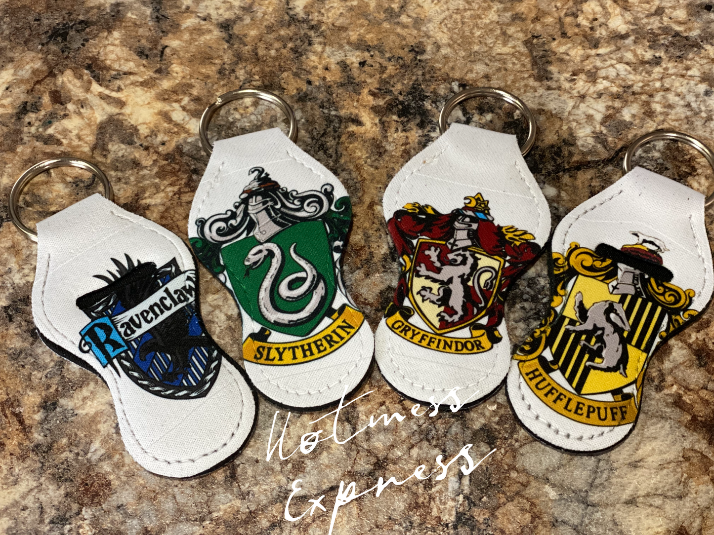 House Colors HP Chapstick Holder Key Ring